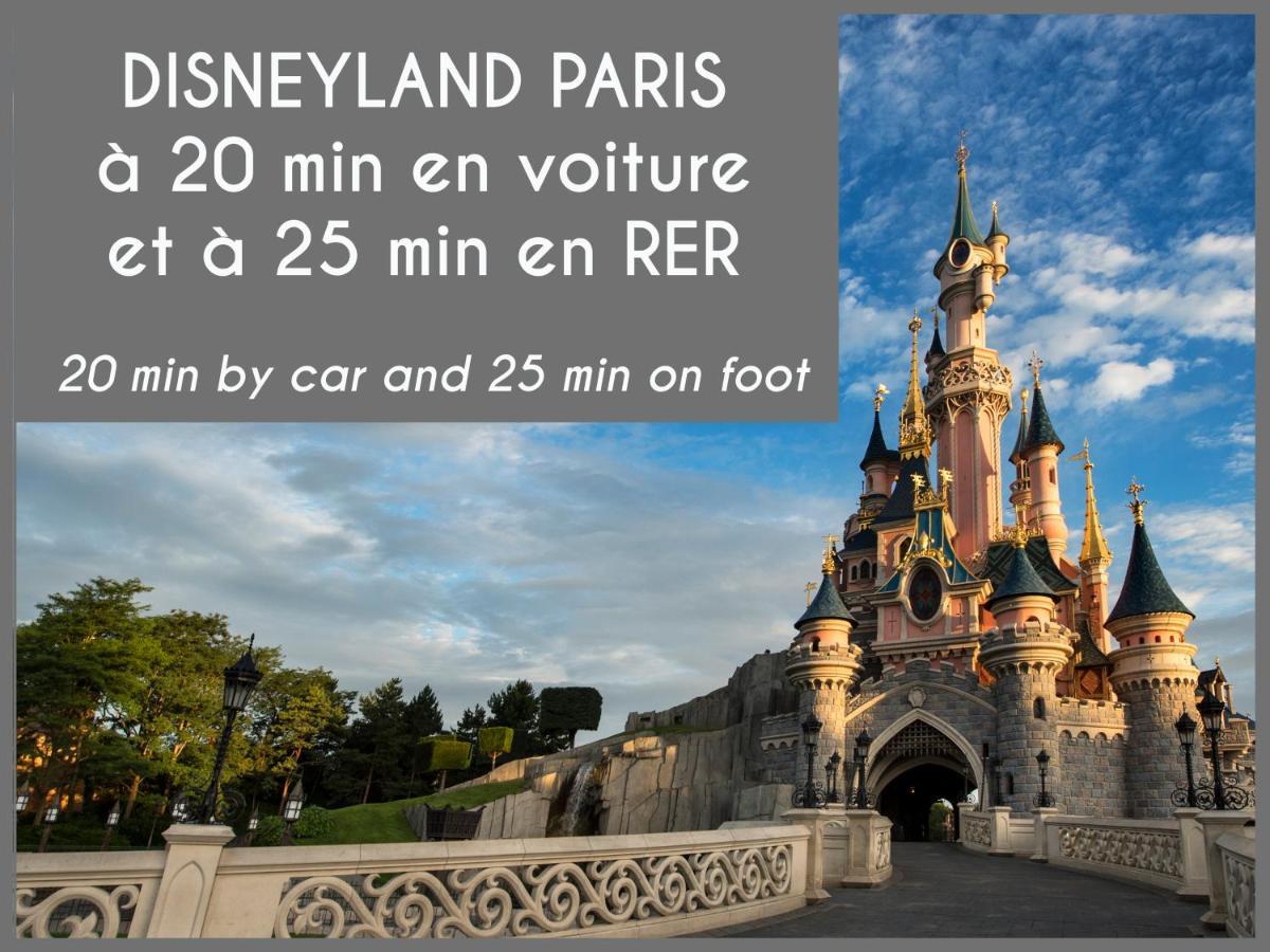 Cosy Case Between Disney And Paris 샹-쉬르-마른 외부 사진